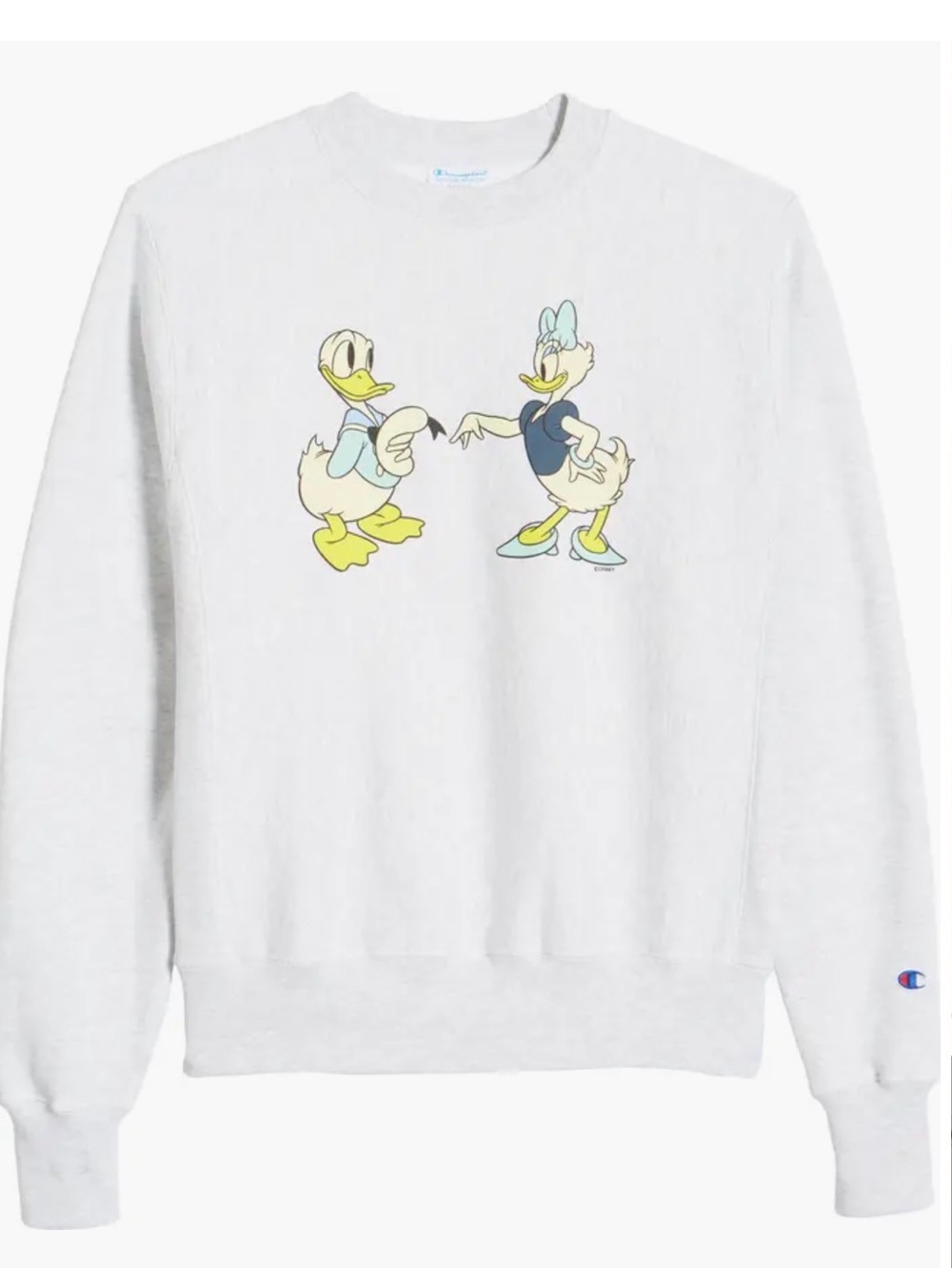 Disney x Champion Unisex Donald & Daisy Graphic Sweatshirt